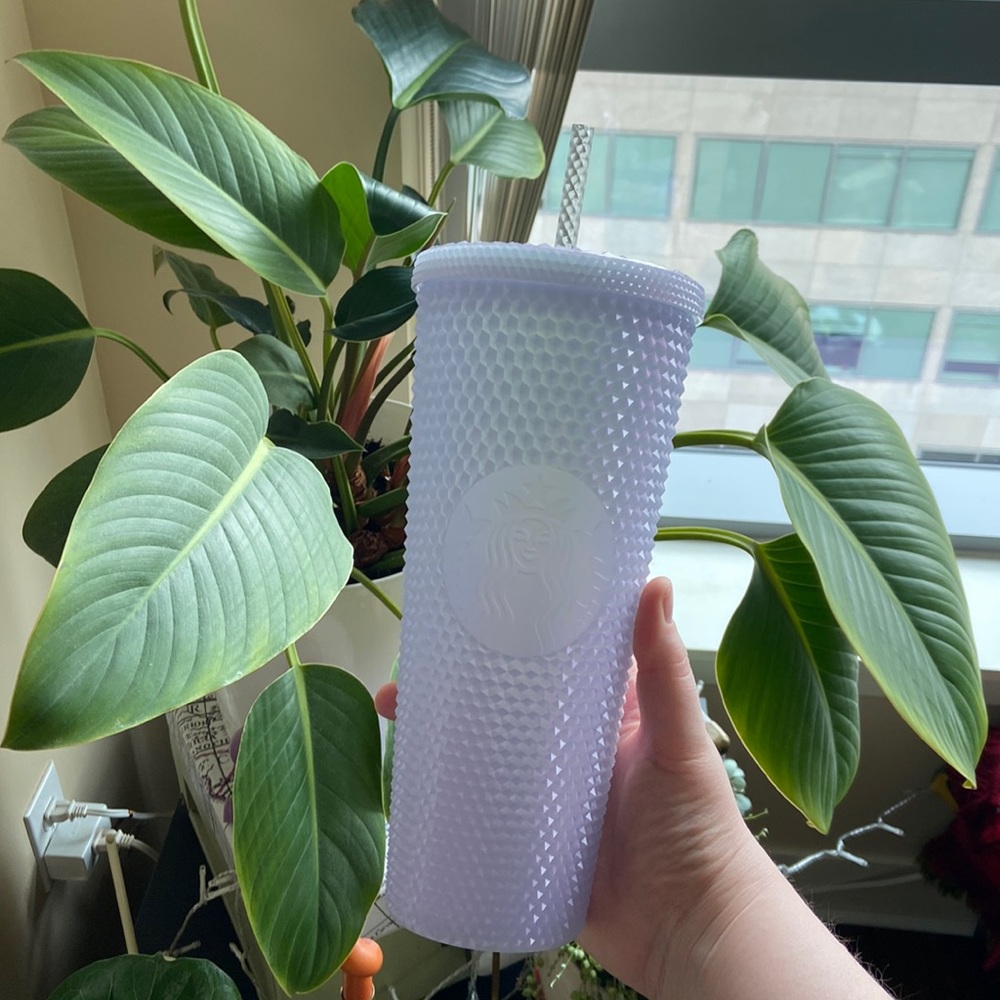 Starbucks Holiday 2021 Lavender Iridescent Tumbler